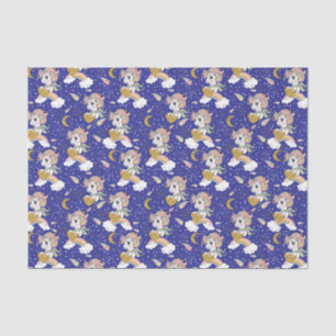 Unicorns en regenbogen tissuepapier