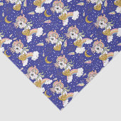 Unicorns en regenbogen tissuepapier (Detail)