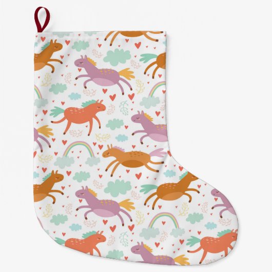 Unicorns Grote Kerstsok (Voorkant)