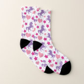 Unicorns & Hearts Motif (Paire)