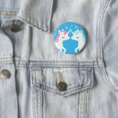 Unicorns in de Button van de liefde (In situ)