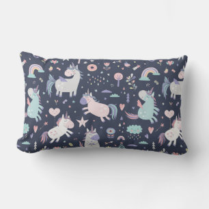 Unicorns Lumbar Pillow Kussen
