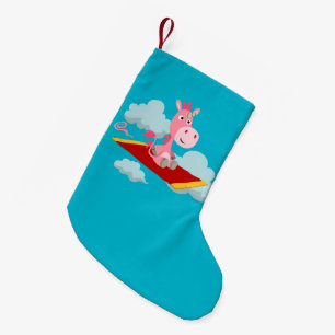Unicorn's Magic Carpet Ride kerststaart Kleine Kerstsok