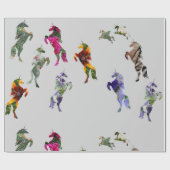 Unicorns Matte Wrapping Paper, 30 x 6 ft Cadeaupapier (Vlak)