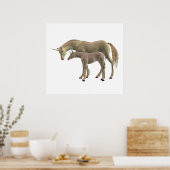 Unicorns Poster (Keuken)