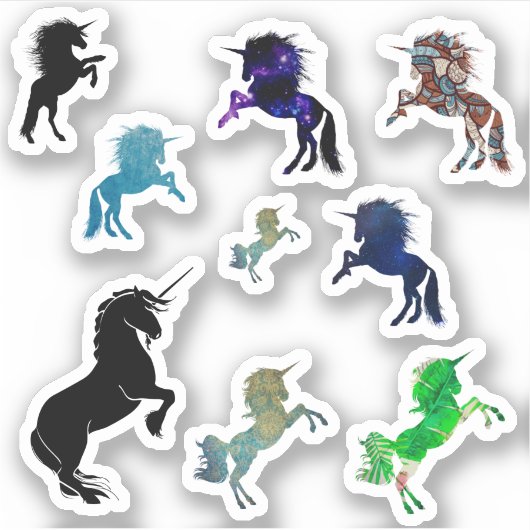 Unicorns Sticker (Voorkant)