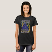Unicorns Think retro mannen constructieproject ma T-shirt (Voorkant volledig)