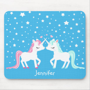 Unicorns uit de liefde mousepad muismat