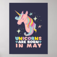 Unicorns worden geboren in mei jongstleden, meisje