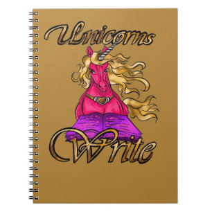 Unicorns Write Notitieboek