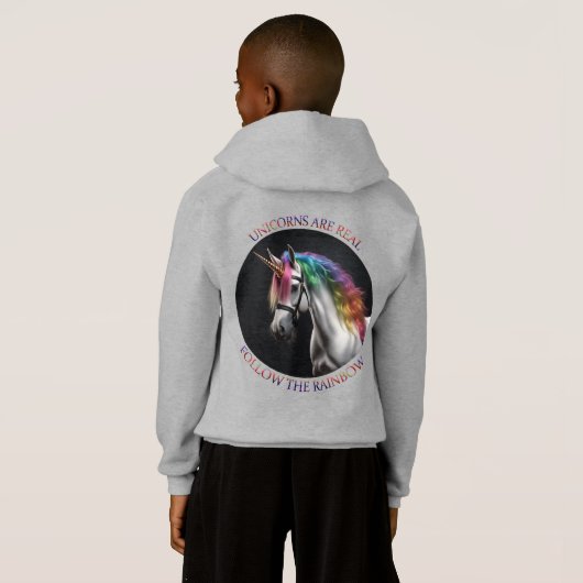 Unicorns zijn echt (Achterkant volledig)