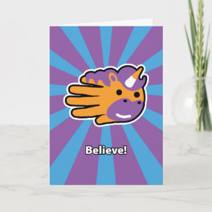 Unicorns zijn echte verjaardagsfeestjes Kaart