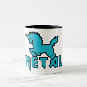 Unicorns zijn metaal tweekleurige koffiemok