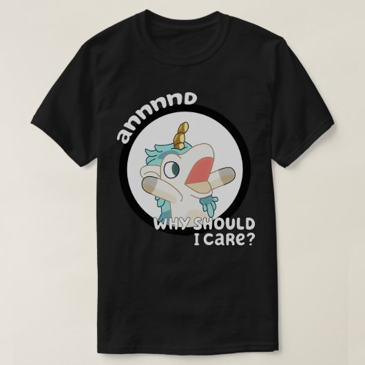 unicorse annno t-shirt (Design voorkant)