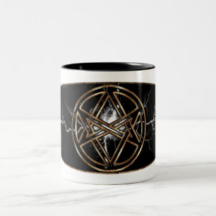 Unicursal Lightening Drinkware Tweekleurige Koffiemok