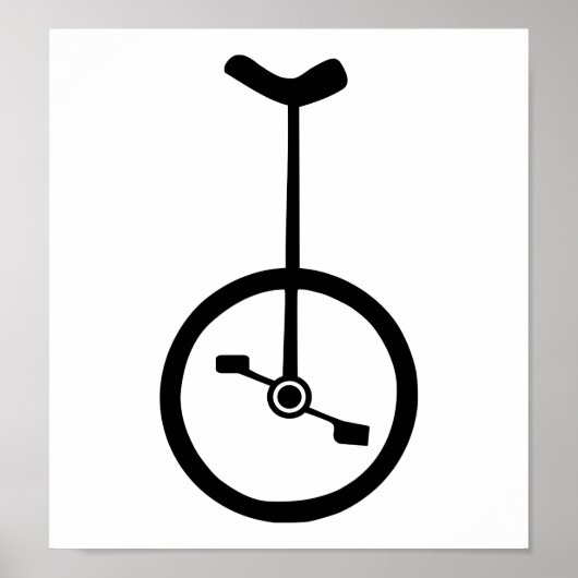 Unicycle Poster (Voorkant)