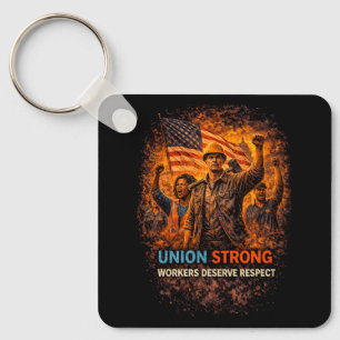 Unie Sterk Rijzend Sleutelhanger