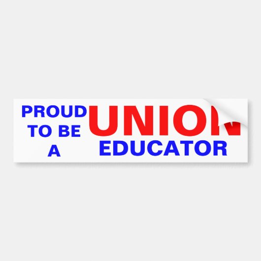 UNIEDUCATOR BUMPERSTICKER (Voorkant)