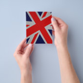 Uniefaansluiting op afdruk van koolstofvezel flyer (Hand)