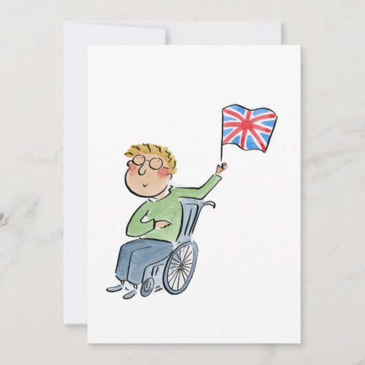 Uniefaanvlag Kaart (Voorkant)