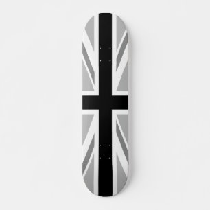 Uniefacter/vlaggenzwart-wit Skateboard