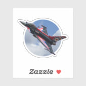 Uniefactryphoon in de wolken sticker (Vel)