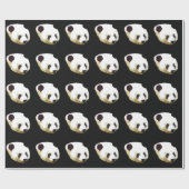 Uniek Aantrekkelijk Panda Wrapping Papier (Vlak)