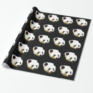 Uniek Aantrekkelijk Panda Wrapping Papier