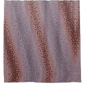 Uniek Abstract douchegordijn (Voorkant)