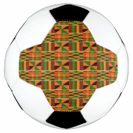 Uniek Afrikaans Oranje Klassiek Kente Voetbal