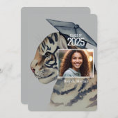 Uniek Afstuderen Bewaar de datum Save The Date (Voorkant / Achterkant)