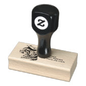 Uniek afstuderen retouradres 	rubberstempel (Stempel)