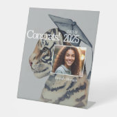 Uniek Afstuderen tafelblad Reclamebord Met Voetstuk (Voorkant)