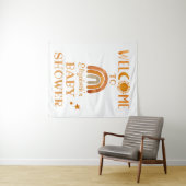 Uniek aquarel boho welkomstbord wandkleed (In Situ (horizontaal))