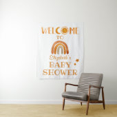 Uniek aquarel boho welkomstbord wandkleed (In situ)