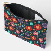 Uniek Bloemenpatroon Leuk Custom Accessoire Bag Etui (Open)
