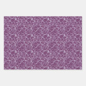 Uniek Bourgondische Neuron- en neurale vezelontwer Inpakpapier Vel (Voorkant)