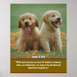 Uniek cadeau voor hondenliefhebbers, Prints ter na