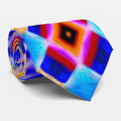 Uniek cogstaarglazen patroon stropdas (Opgerold)