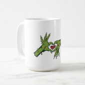 Uniek & Cool Crazy Mok Design: Levendig Abstract (Voorkant links)