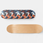 Uniek Cool Paard Liefhebber Design Skateboard (Horizontaal)