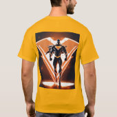 Uniek design voor heren Tshirt (Achterkant)