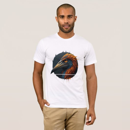 Uniek Eagle Desi Basic Donker T-shirt (Voorkant volledig)