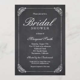 Uniek Elegant Chalkboard Creative Vrijgezellenfees Kaart