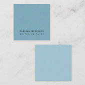 Uniek Elegant Gewoon Eenvoudig Minimalistisch Lich Informatiekaartje (Voorkant / Achterkant)