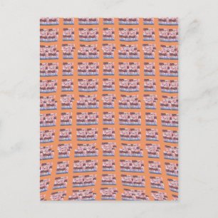 Uniek Elegant Hart-Patroon Kunstwerk voor Alle Lee Briefkaart