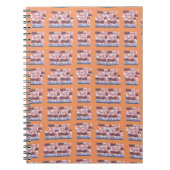 Uniek Elegant Hart-Patroon Kunstwerk voor Alle Lee Notitieboek (Voorkant)