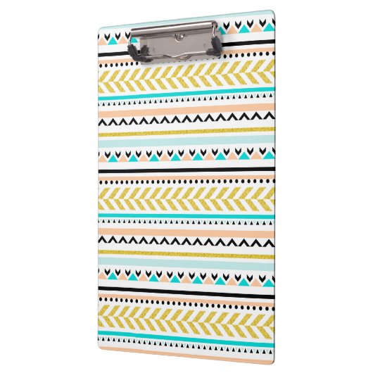 Uniek Geometrisch Aztec Geïnspireerd patroon Klembord (Links)