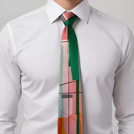 Uniek geometrisch stropdas