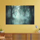 Uniek Geweldige moeras Canvas Afdruk (Insitu (Woonkamer))